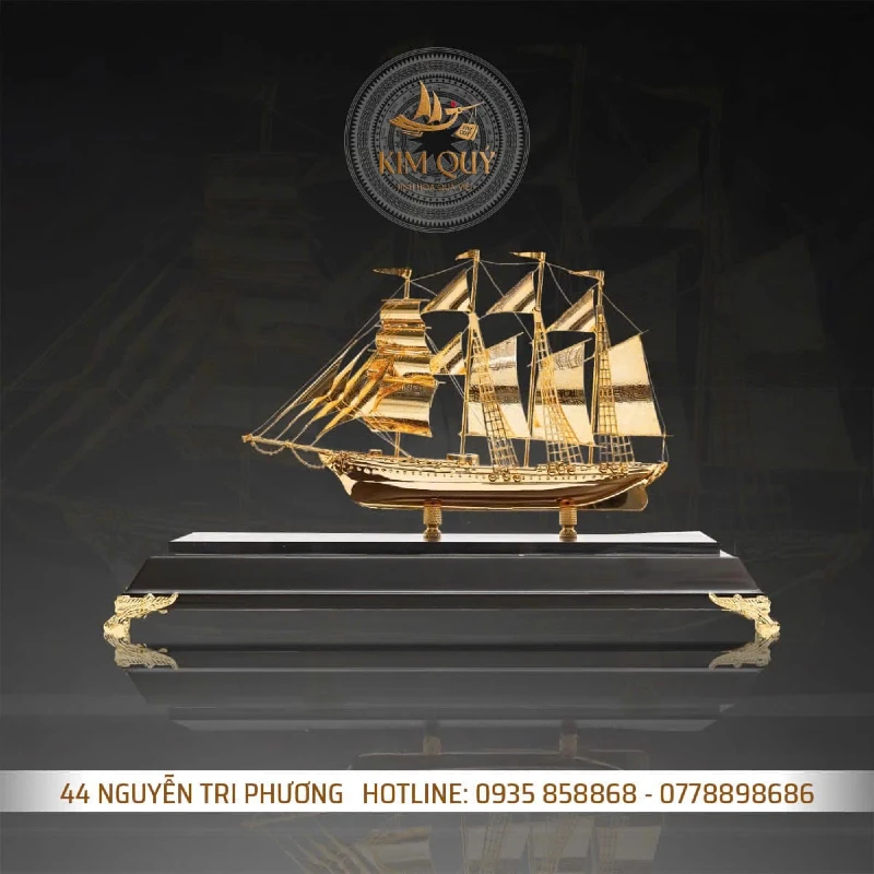 Mô hình thuyền buồm phong thủy